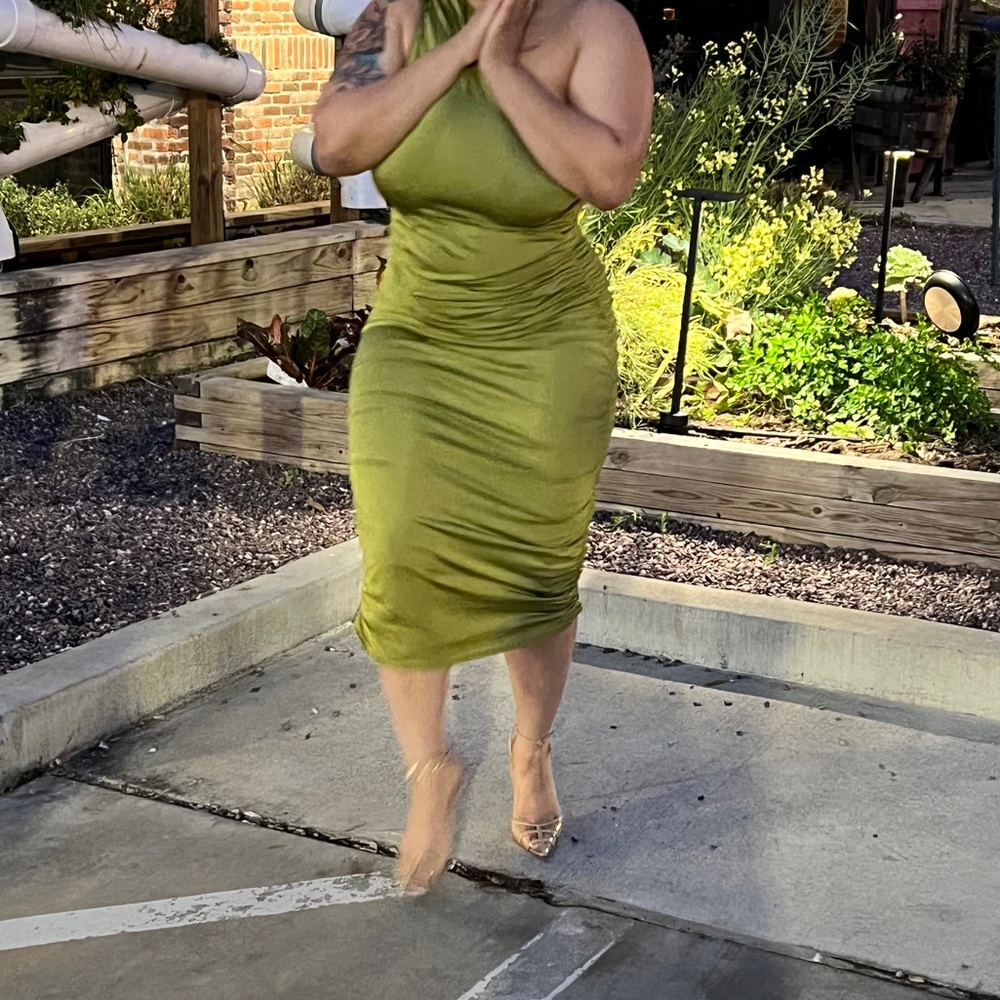 Green pretty little thing dress